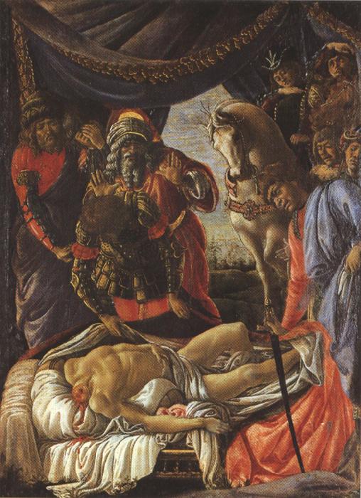 Sandro Botticelli Discovery of the Body of Holofernes (mk36) Germany oil painting art